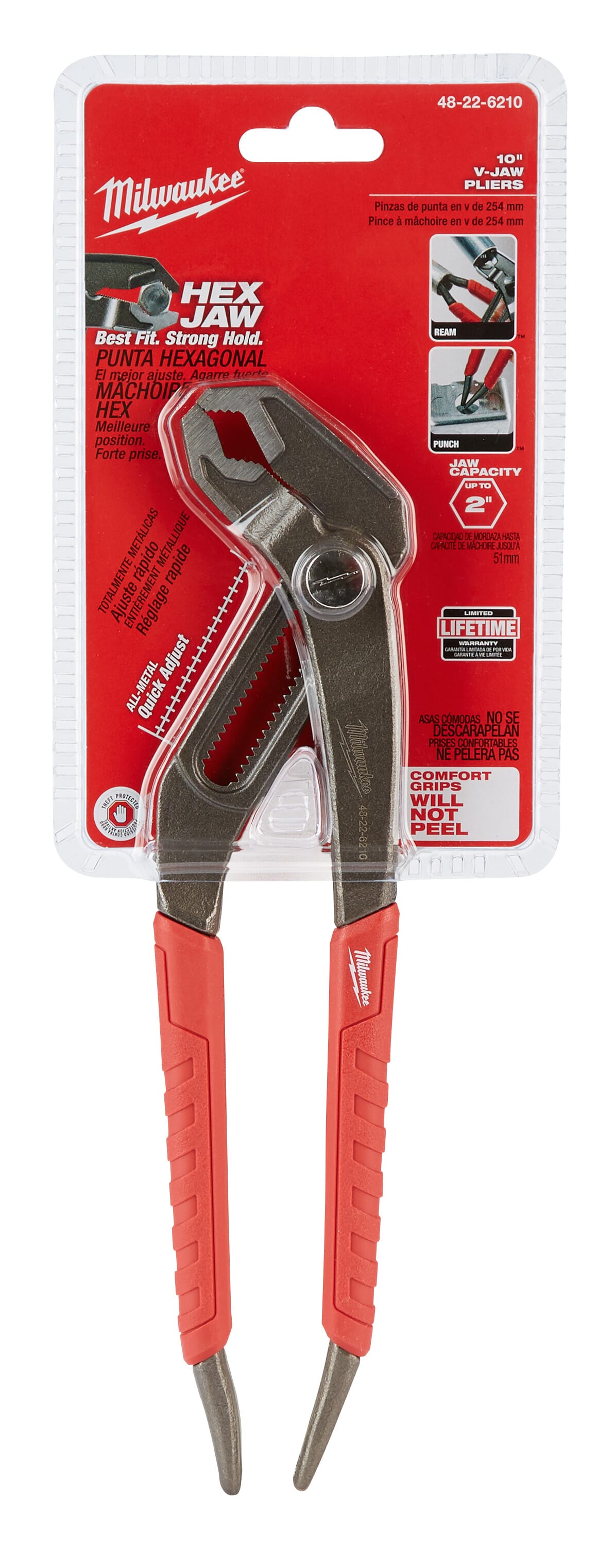 Canal De Cables Milwaukee 48-22-6210 Gen Ii Alicates De Mord | Cuotas